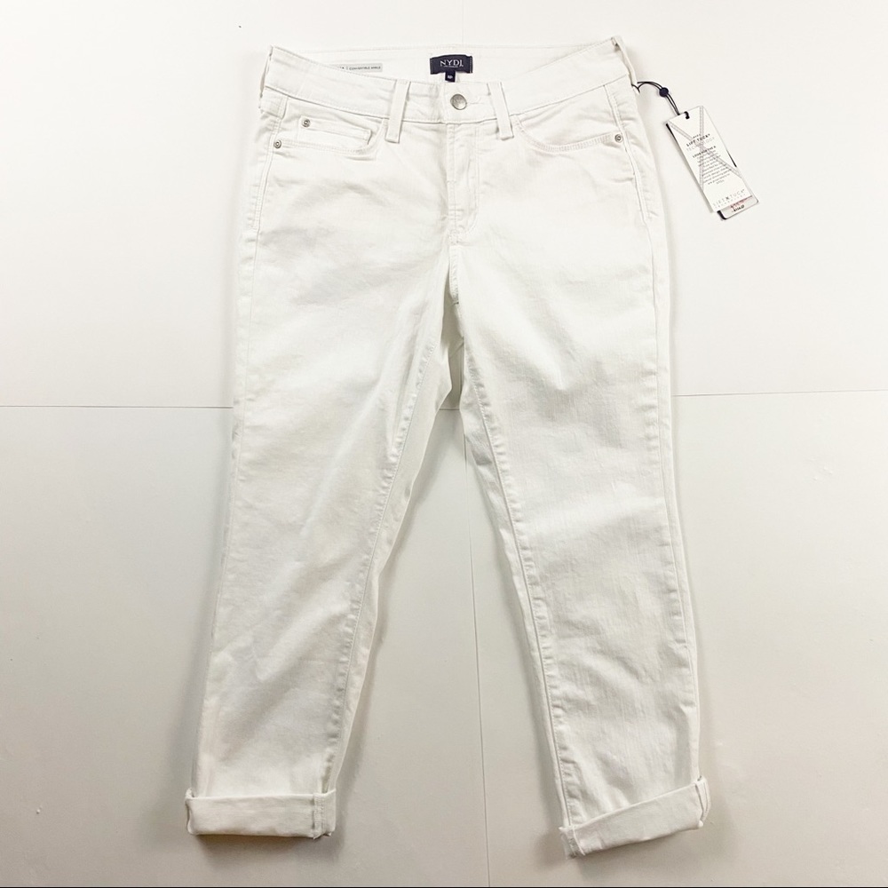 NYDJ‎ Alina Convertible Ankle Jeans Size 8P NWT